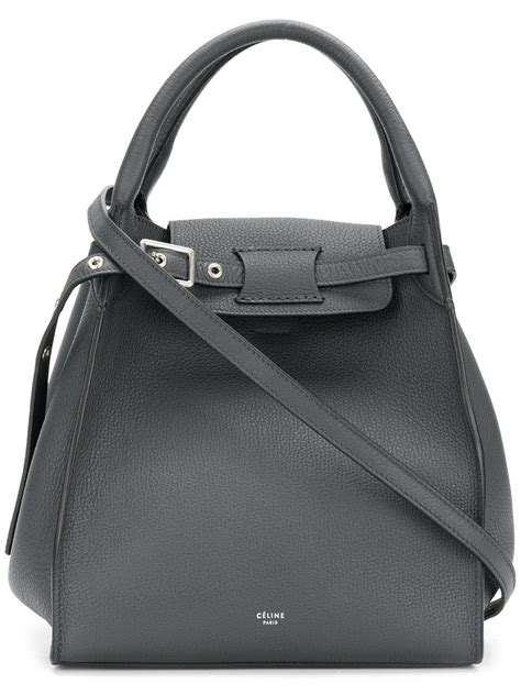 celine small big bag leather tote